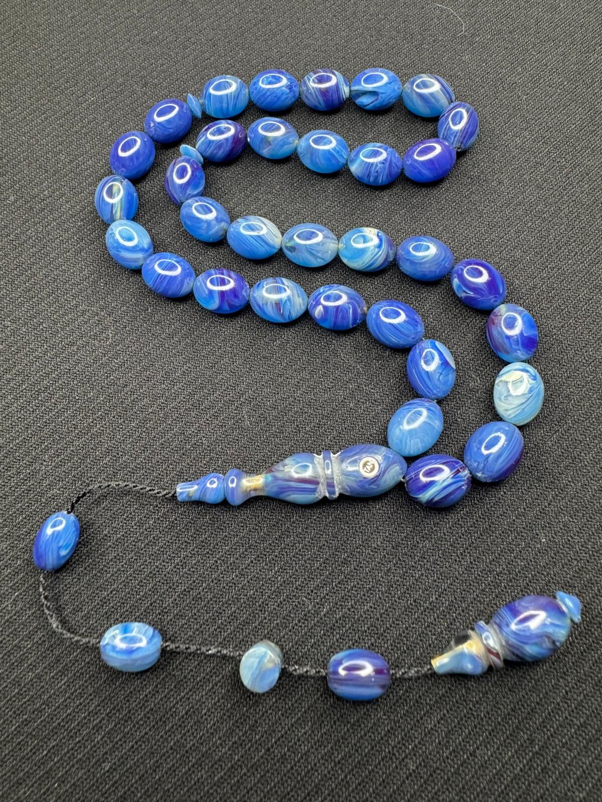 Sistemli Ateş Kehribar Tesbih