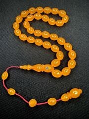 Sistemli Ateş Kehribar Tesbih