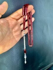 Kazazlı Ateş Kehribar Tesbih