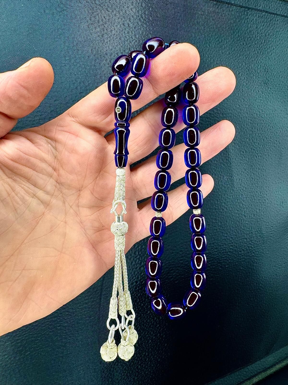 Kazazlı Ateş Kehribar Tesbih