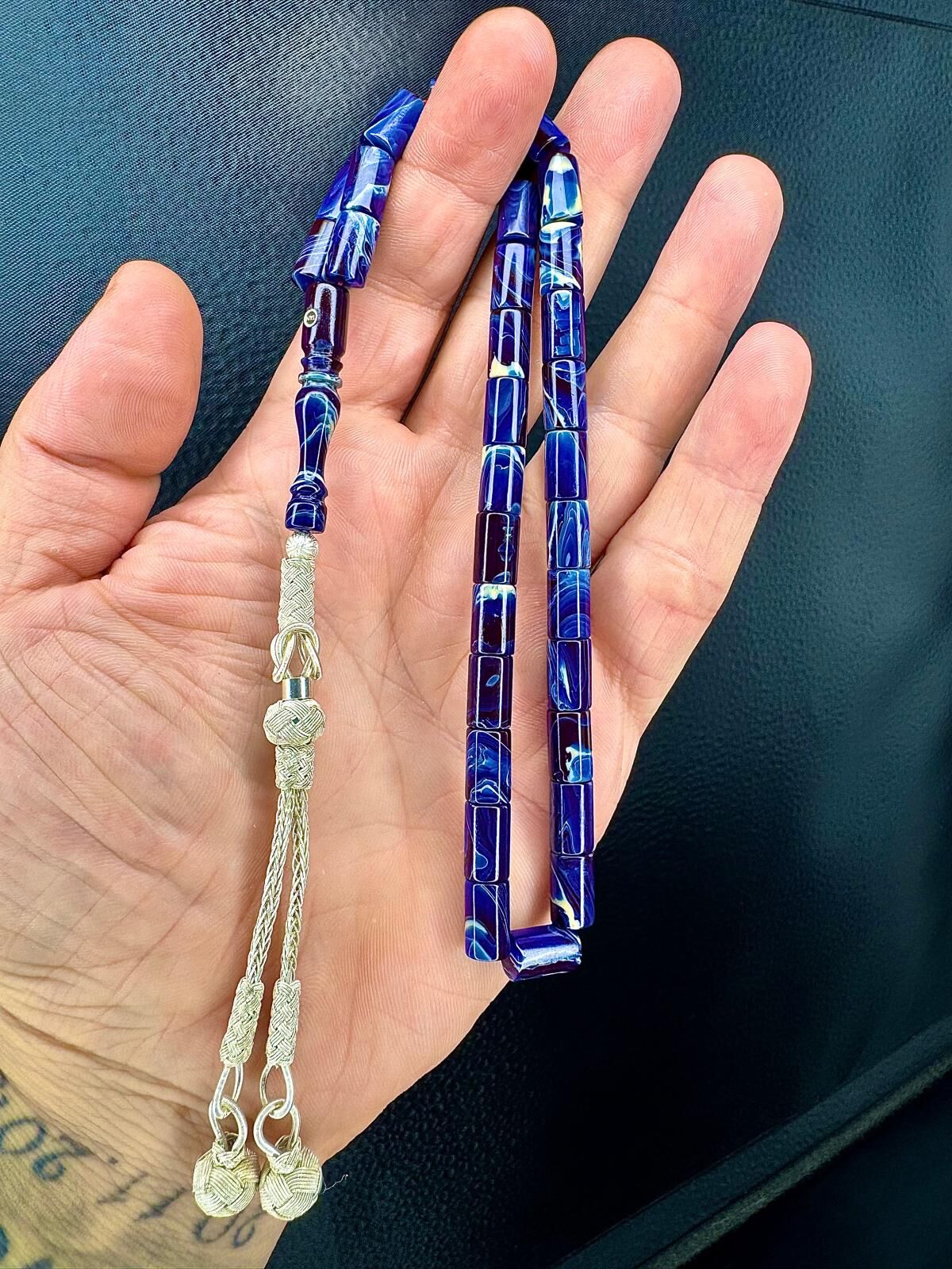 Kazazlı Ateş Kehribar Tesbih