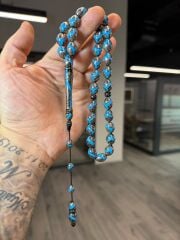 Arizona Firuze Yussuri Tesbih - Özel İşçilik