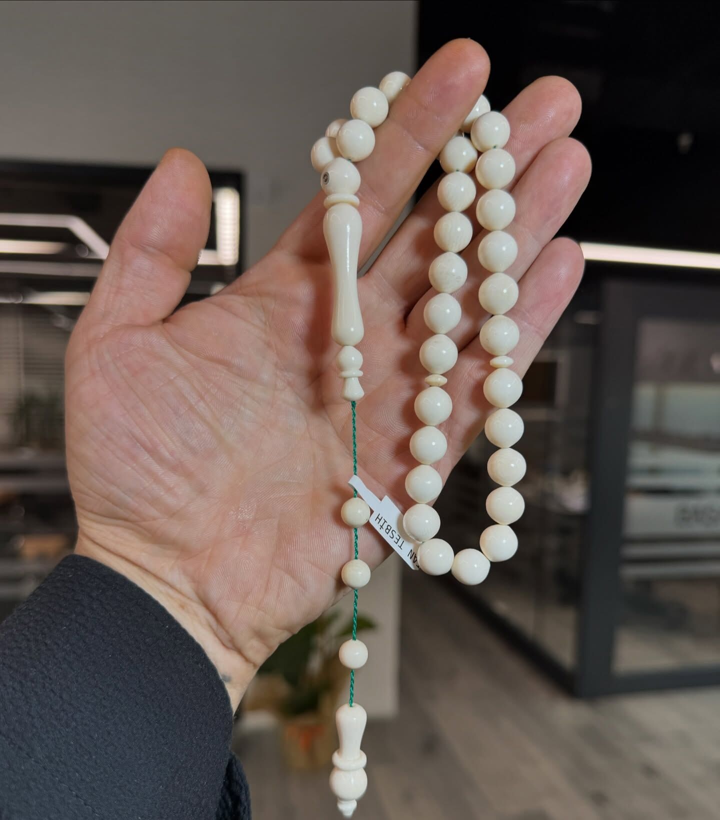 Fil Dişi Zarafeti: Tantesbih Usta İşi Tesbih