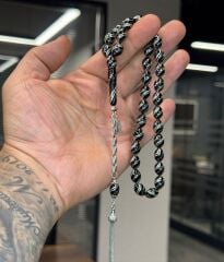 Oltu Taşı Çeşni Bülbül Tesbih - Özel İşçilik