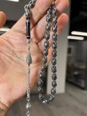 Oltu Taşı Çeşni Bülbül Tesbih - Özel İşçilik