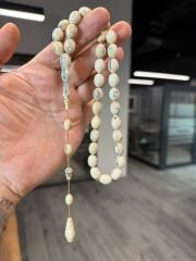 Mamut Dişi Usta İşi Tesbih