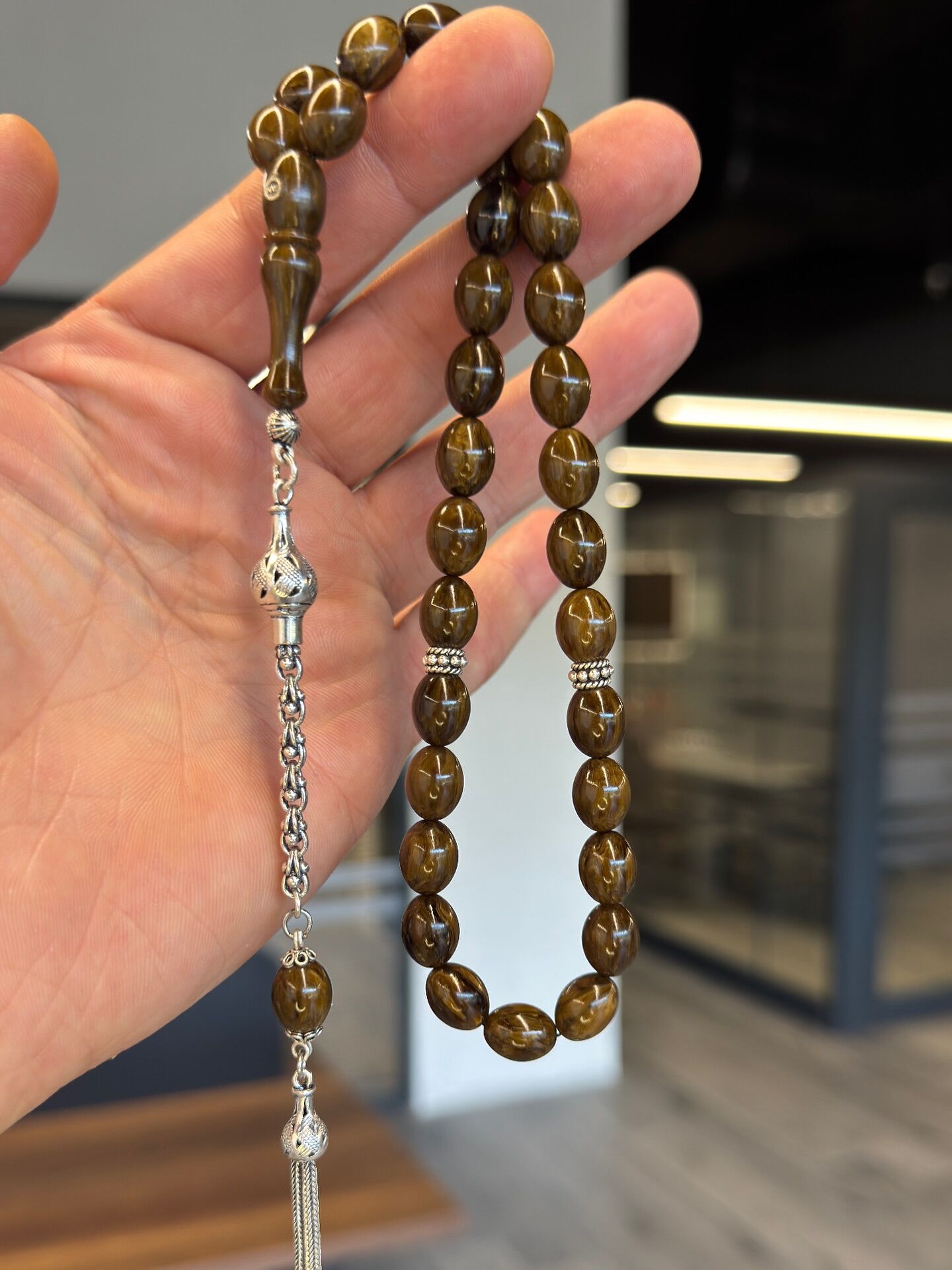 Usta İşçilikli Katalin Tesbih