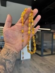 Damla Kehribar Tespih