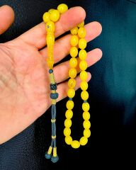 Özel Usta İşçilikli Kehribar Tespih