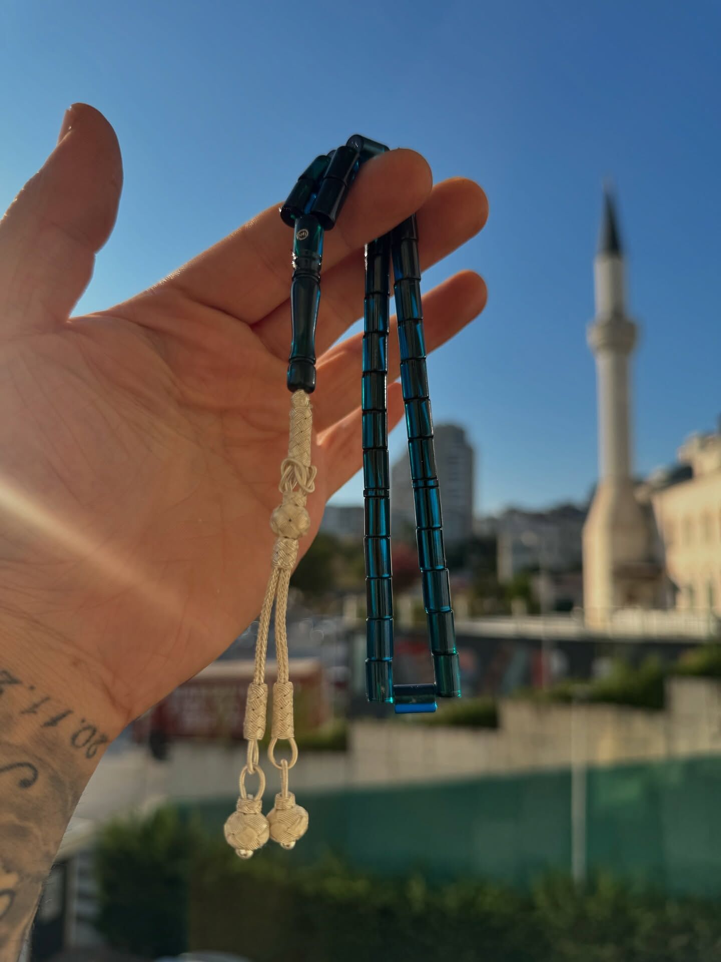 Özel Kesim Usta İşçilikli Kehribar Tespih