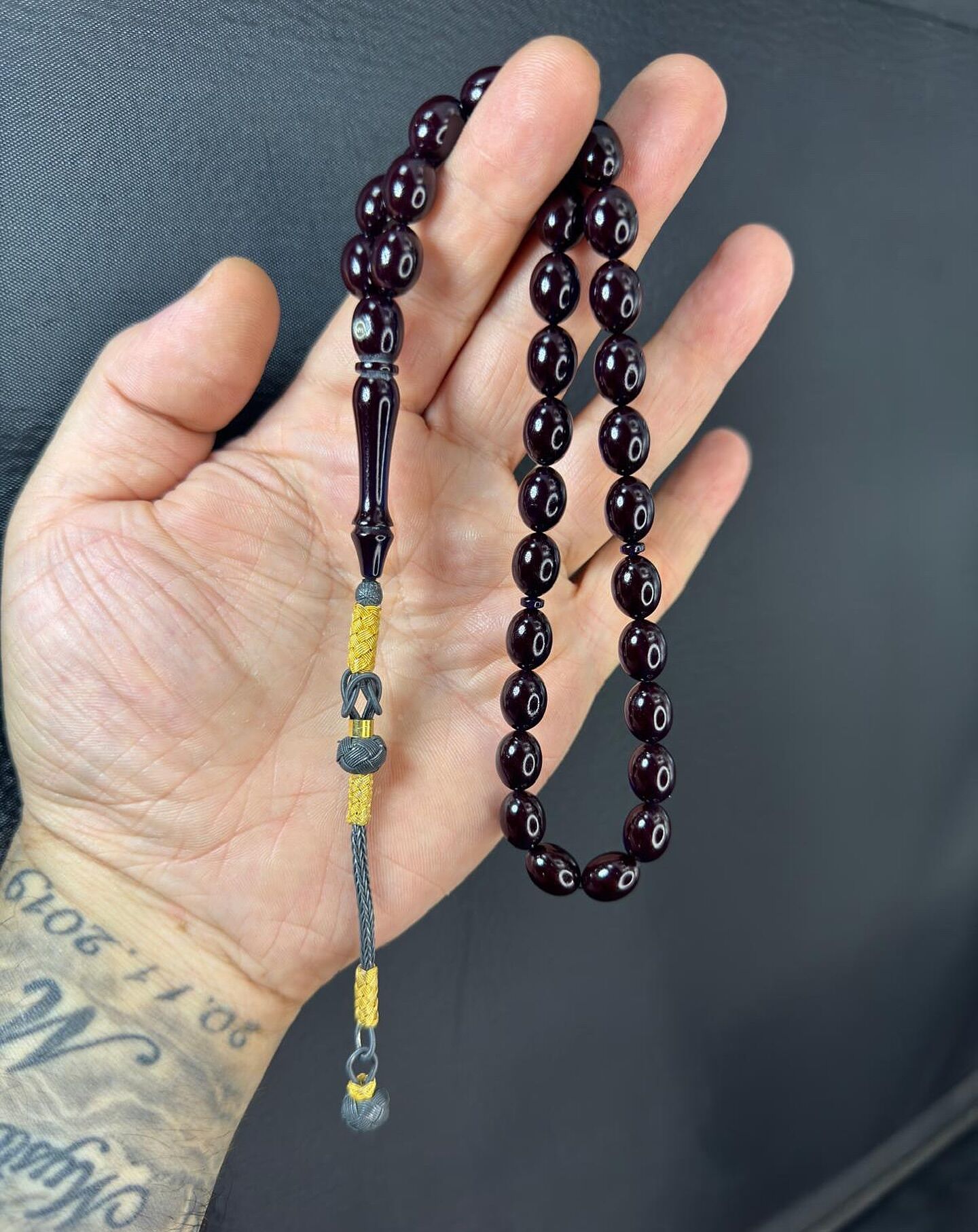 Özel Usta İşçilikli Kehribar Tespih