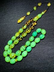 Özel Usta İşçilikli Kehribar Tespih