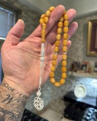 1000 Ayar Gümüş Kazazzlı Katalin Tesbih