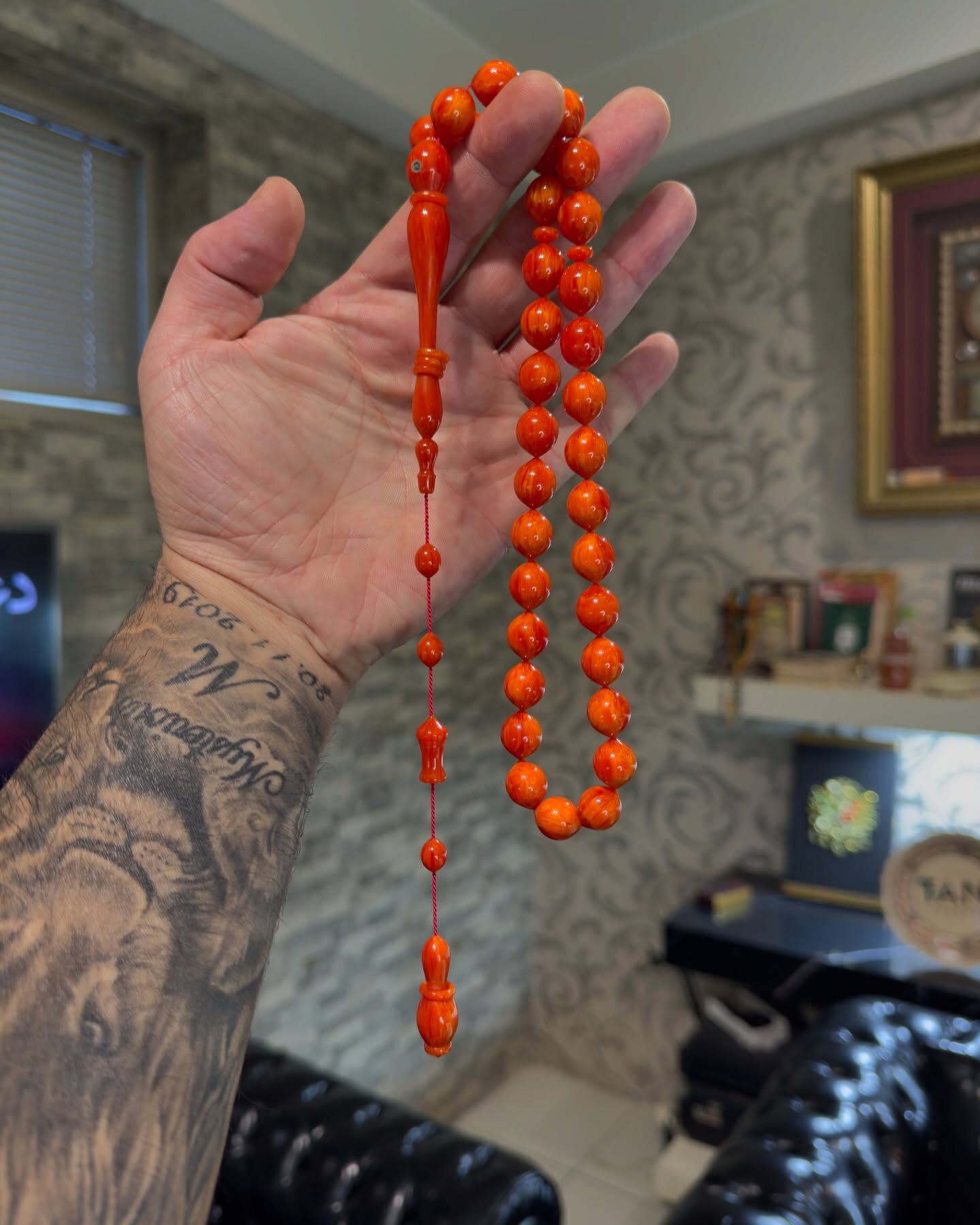 Koleksiyonluk Sistemli Katalin Tesbih - Usta İşçilik