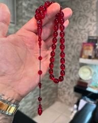 47h Ateş Kehribar Tesbih