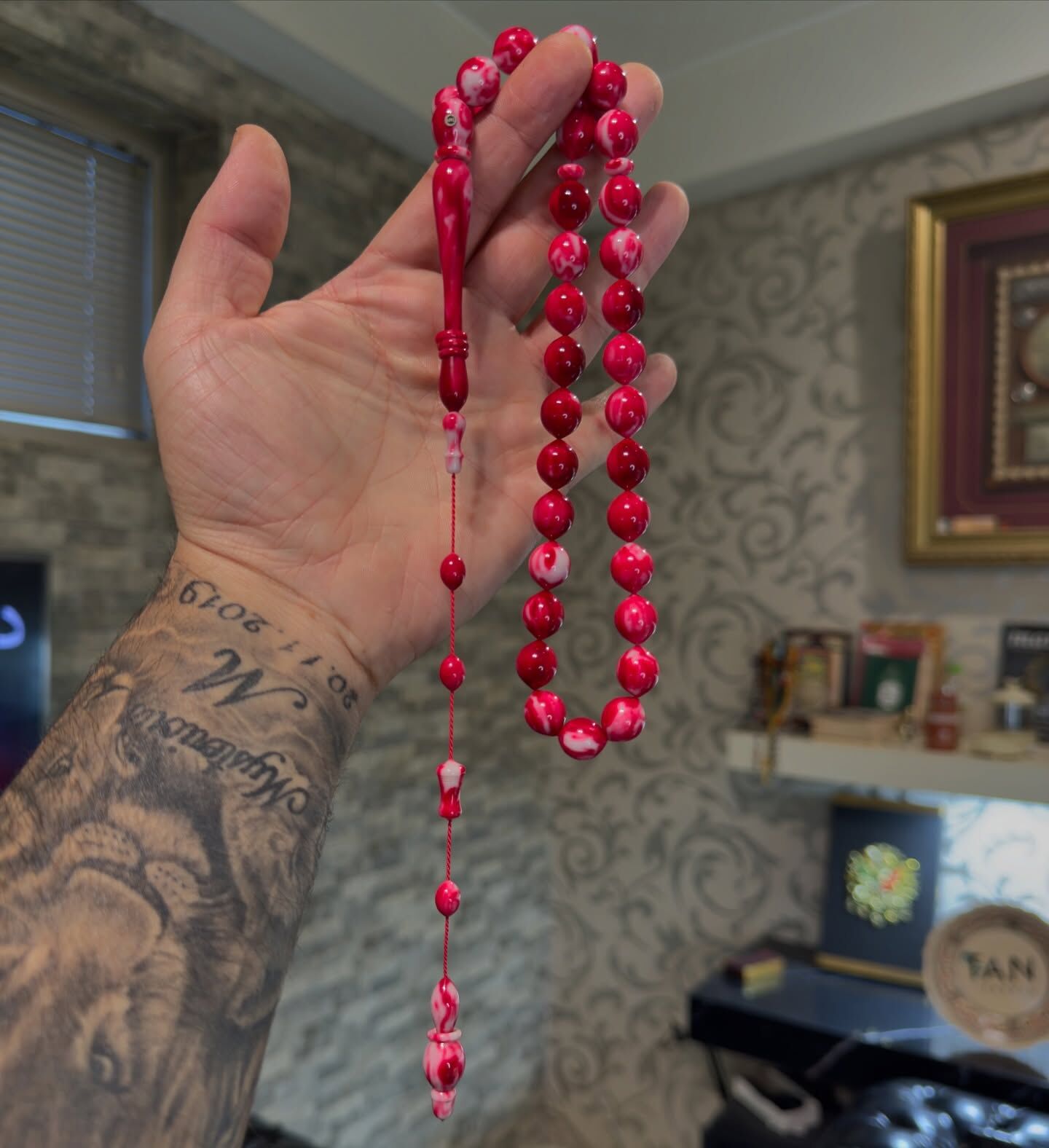 Usta İşçilikli Sistemli Katalin Tesbih