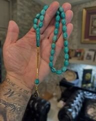 Özel Püskül Takımlı Ateş Kehribar Tesbih